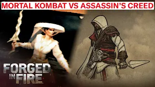 Assassin's Creed Vs. Mortal Combat (Video Game Weapons Showdown!) | Forged in Fire