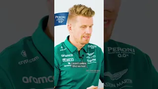 Nico Hülkenberg on Sebastian Vettel, F1 and Family | Peroni Nastro Azzurro 0.0% #Shorts #F1