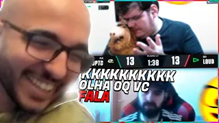 SACY REAGE AO CASIMIRO REAGINDO AO MCH REAGINDO A FINAL DA CHAMPIONS! PT. 1