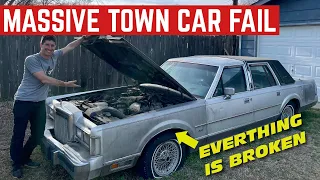 *HUGE MISTAKE* Buying A Lincoln Town Car With A Bad EVERYTHING