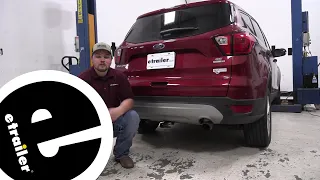 etrailer | Curt Trailer Hitch Installation - 2019 Ford Escape