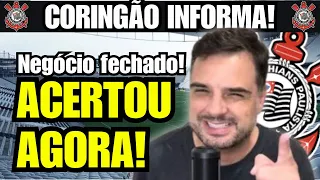 URGENTE! ACERTOU AGORA! CHICO GARCIA CONFIRMA NOVO ACORDO NO TIMÃO...