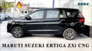 Maruti Ertiga ZXi CNG 2024 ✅ | Best GNG SUV 7 Seater | interior | Exterior | Price | Mileage