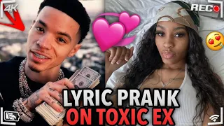 Lil Mosey - “Noticed” | LYRIC PRANK ON TOXIC EX 💔 ** GONE WRONG**