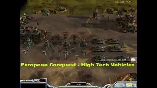 General Zero Hour Rise of The Reds Custom Mission - European Conquest: High Tech Vehicles