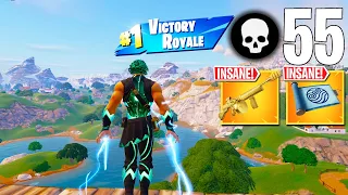 55 Elimination Solo vs Squads Wins Full Gameplay (Fortnite Chapter 5 Season 2)