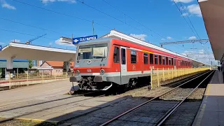Cluj Napoca: R 10555 train (Cluj Napoca - Huedin). DMU nr. 928 943