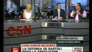 C5N - CASO BELSUNCE: HABLA GUILLERMO BARTOLI