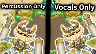 Gold Island Epic Wubbox With Only BEATS vs. With Only VOCALS