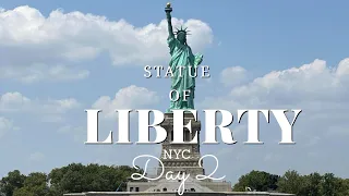 Exploring the Iconic Statue of Liberty in New York City!- Day 2 #statueofliberty #nyc #travel