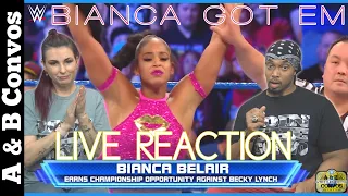 Belair Wins The Right to Face Lynch In a Fatal 4-Way - LIVE REACTION | Smackdown Live 8/27/21