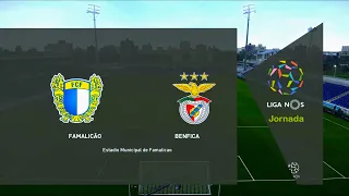 Famalicao vs Benfica | 2019-20 Liga NOS | PES 2020