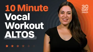 10 Minute DAILY Vocal Workout | 30 Day Singer