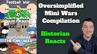 Oversimplified Mini Wars Reaction Compilation