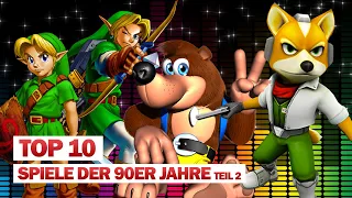 TOP10: Unsere liebsten Games der 90er! Teil 2 🎮 #NerdRanking