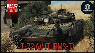 El poder del T-72 AV (Turms T)