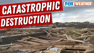 'Ripped To Pieces': Catastrophic Damage in Elkhorn, NE; State Of Emergency Declared For State