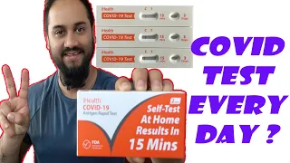 Using iHealth COVID-19 Antigen Rapid Test. China Vlog #covid-19