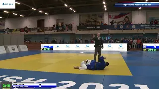 55 kg Зуев С Абрамьянц А 07 11 2021 Т1 Первенство России по дзюдо до 18 лет, ИЖЕВСК