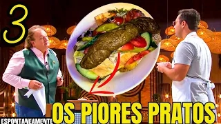 OS PIORES PRATOS JÁ FEITOS NO MASTER CHEF PARTE 3