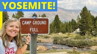 Finding a Campsite in YOSEMITE