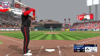MLB The Show 23 Seattle Mariners vs Cincinnati Reds - Gameplay PS5 60fps HD