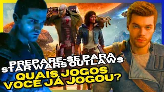 Antes de Star Wars Outlaws: 6 Jogos Épicos que Todo Fã Precisa Jogar!