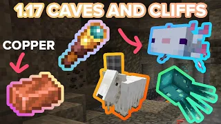 Everything new in Minecraft's 1.17 Caves and Cliffs in Under 20 Minutes