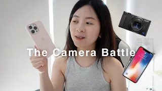Camera Comparison| iPhone 13 Pro, iPhone X & Sony ZV-1| Can iPhone 13Pro Replace a Vlogging Camera?