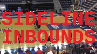 Learn a Fantastic Sideline Inbounds Play! - Basketball 2016 #53