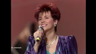 04. Denmark 🇩🇰 | Hot Eyes - Sku' du spørg' fra no'en? | 1985 Eurovision Song Contest