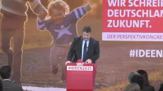 Rede von Sigmar Gabriel beim SPD-Perspektivkongress