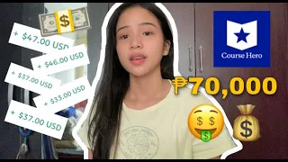 HOW I EARNED ₱70,000+ IN 3 MONTHS AS A STUDENT | Course Hero Tutor