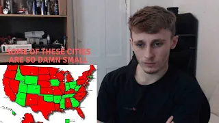 British Guy Reacting to The Largest City in Each US State