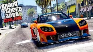 GTA V: FUGA DE RX7, LOUCURA TOTAL (RX7 VIDA DE JOVEM) GTA V: MODS