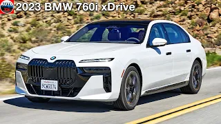 2023 BMW 760i xDrive in Mineral White Metallic – Unparalleled Luxury and Performance.