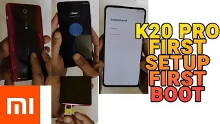 How to Setup Redmi K20 Pro First Boot | Redmi k20 Pro First Time Setup