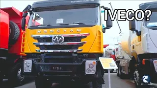 Китайская Ивеко? Самосвал Hongyan Saic-Iveco.