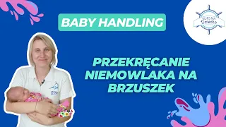 BABY HANDLING: Przekręcanie niemowlaka na brzuszek #KursNaDziecko