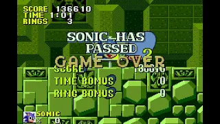 Sonic The Hedgehog Genesis (GBA) - Lives Underflow Glitch -