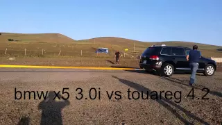 bmw x5   vs   touareg