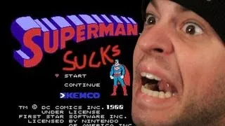 Superman for Nintendo SUCKS! Rage Quit Included. :@