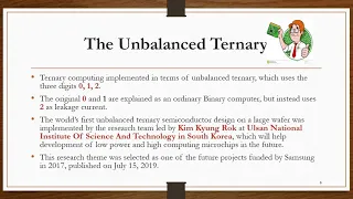 Ternary Computers