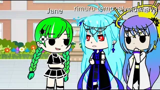 rimuru tempest and ciel [I can read minds gachalife meme]