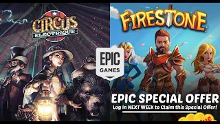 Free Epic Games - Circus Electrique & Firestone + Firestone adon