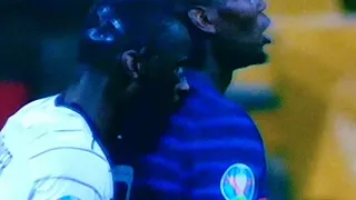 Antonio Rüdiger bites Paul Pogba and  touched him inappropriately France vs Germany euro 2020