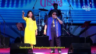 YAAR BINA CHAIN KAHAN RE | Saheb | Bappi Lahiri | 54th Bengaluru Ganesh Utsava 2016