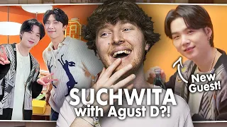 THE ROLES REVERSE! (Suchwita Ep. 9 with Agust D & RM | Reaction)