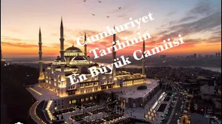 Cumhuriyet Tarihinin En Büyük Camiisi Çamlıca Camii İstanbul Turkey city tour