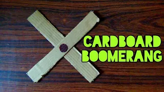 How To Make Cardboard Boomerang #shorts #viral